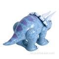 3-ডি প্রাণবন্ত inflatable Triceratops পার্টি সজ্জা খেলনা